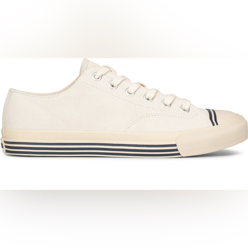 Less Mens Super Suede Cream NWT